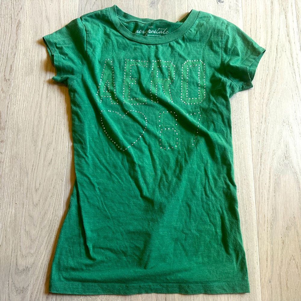 Vintage Y2K AERO 87 Baby Tee